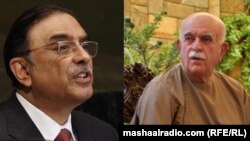 محمود خان اڅکزی او اصف علي زرداري د مارچ نهمې نېټې په ولسمشریزو انتخاباتو کې مقابله کوي: انځورونه له ارشیفه
