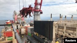 Будівництво газопроводу «Північний потік-2», архівне фото