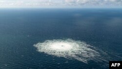 The explosions sent tons of pressurized methane gas into the Baltic Sea.