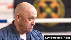 Yevgeny Prigozhin, head of the Wagner mercenary group. (file photo)