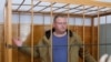 Russian activist Yaroslav Shirshikov in court in Yekaterinburg