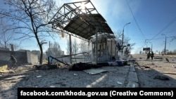 Наслідки обстрілу російськими військовими Херсона, 
