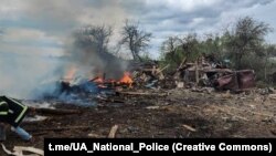 Наслідок ракетного удару армії РФ по Чернігівщині, ілюстративне фото