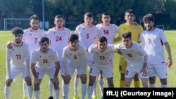 Tajikistan,Dushanbe city, Tajikistan national footbal team U-20.
