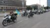 У Запоріжжі День державного прапора відзначили мотопробігом