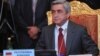 Սերժ Սարգսյանը ԱՊՀ-ի Դուշանբեի գագաթնաժողովի ժամանակ, սեպտեմբերի, 2010թ.