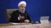 Iranian President Hassan Rohani speaking at a cabinet meeting in Tehran on December 2.