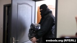 Обшук в офісі Білоруської асоціації журналістів, 16 лютого 2021 року
