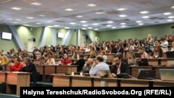 Журналісти під час другого медіа-форуму, Львів, 13 листопада 2014року