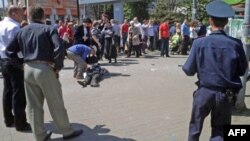 На місці одного з вибухів у Дніпропетровську