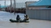 According to Kazakh authorities, almost 2,000 buildings were destroyed floods in the north of the country. 