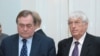 Armenia -- John Prescott (L) and Georges Colombier of the Council of Europe Parliamentary Assembly visit Yerevan, 16Jun2009