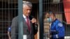Kosovar President Hashim Thaci at The Hague.