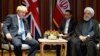What's So Funny? Rohani, Johnson Share A Laugh In New York