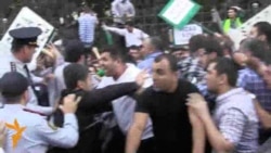 Baku Police And Pro-Hijab Protesters Clash