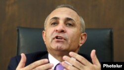 Armenia - Parliament speaker Hovik Abrahamian.
