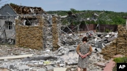 Наслідки ракетного обстрілу РФ по Слов’янську, 1 червня 2022 року