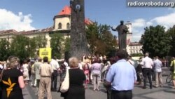 У Львові молились за загиблих бійців поблизу Зеленопілля