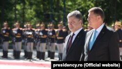 Петр Порошенко и Клаус Йоханнис