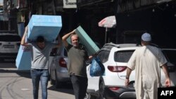 آوارگانی که از غزه خارج شده‌اند- عکس آرشیوی