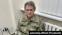 Проросійський політик Віктор Медведчук після затримання навесні 2022 року