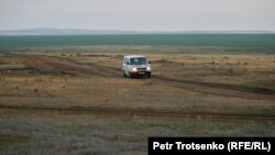 Дорога, ведущая в село Калачи. Акмолинская область, 29 июля 2020 года.