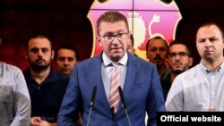 Претседателот на ВМРО-ДПМНЕ, Христијан Мицкоски