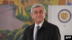 Armenian President Serzh Sarkisian's Republican Party won 58 of the 105 seats in parliamentary elections on April 2. 
