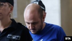 Стоян Денчев е конвоиран в Софийския апелативен съд, 7 август 2025 г.