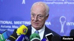 Սիրիայի հարցով ՄԱԿ-ի բանագնաց Ստաֆան դե Միստուրա, արխիվ