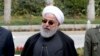Iranian President Hassan Rohani speaks to the media after a cabinet meeting in Tehran on March 18.