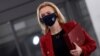 British Foreign Secretary Liz Truss at the G7 ministers' summit in Liverpool on December 12. 
