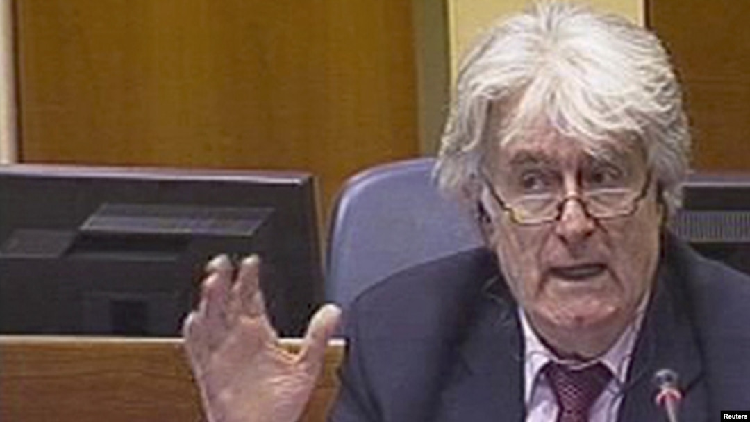 Radovan Karadžić iznosi svoju odbranu
