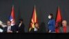 Архивска фотографија: Српскиот претседател Александар Вучиќ, македонскиот премиер Зоран Заев и премиерот на Албанија Еди Рама на Самитот на Отворен Балкан летоска во Белград