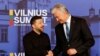 Президент Литви Гітанас Науседа (п) з українським колегою Володимиром Зеленським, фото ілюстративне