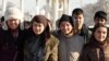 Алматылық студенттер. 2011 жылдың қарашасы. (Көрнекі сурет)