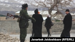 Kyrgyz-Tajik relations have been tense after a border shooting incident earlier this month.(file photo)