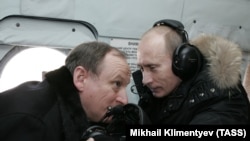 Микола Патрушев (л) і Володимир Путін, архівне фото