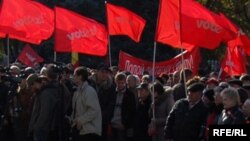 Президенттик шайлоону эки ирээт бойкоттогон Коммунистик партиянын Молдовада колдоочулары бар, бирок азайууда. 