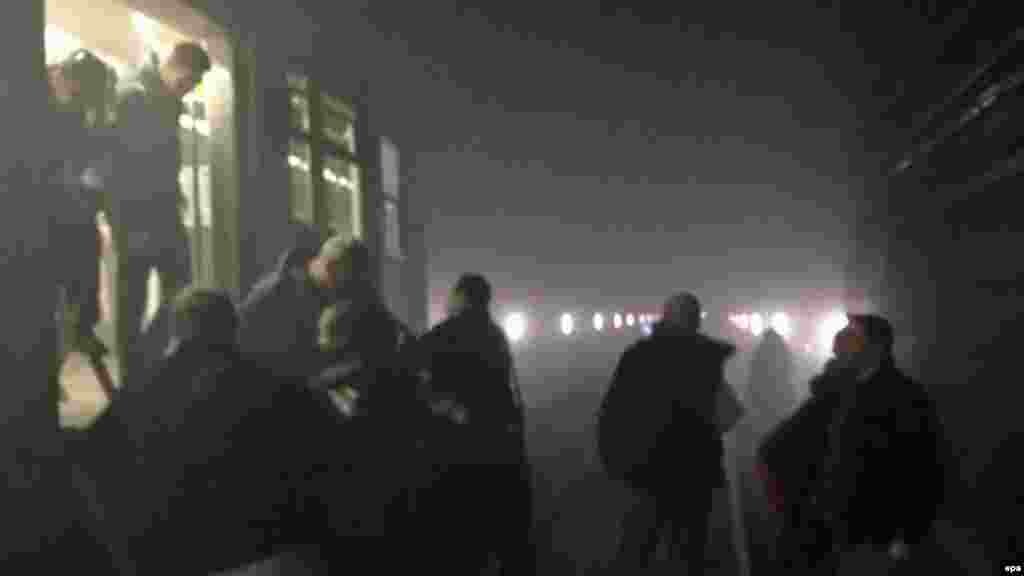 Поблизу станції метро «Мальбек», де також прогримів вибух