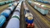 Російська залізниця повідомляє про затримку майже 40 поїздів через атаку БПЛА