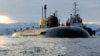Romania - ProTV cross promotion photo, submarine