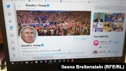 Саҳифаи Доналд Трамп дар Твиттер