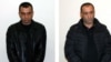 The two suspects in the shooting of presidential candidate Paruyr Hairikian: Khachatur Pogosian (right) and Samvel Harutiunian