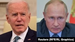 Джо Байден и Владимир Путин