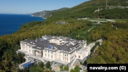 Фотографија од „Палатата на Путин“ на Црното Море. 