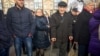 Мікалай Крычко на «Маршы недармаедаў» у Пінску