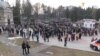 У Львові підняли державний прапор над могилами загиблих майданіців