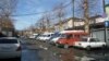 Сегодня утром, когда маршрутки вышли на трассу, их стали останавливать сотрудники милиции, это вызвало у них возмущение, и они объявили забастовку 