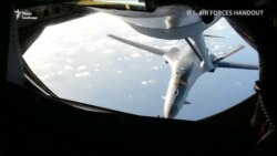 Американські бомбардувальники B-1B ВПС США проводять вишкіл після погроз КНДР (відео)